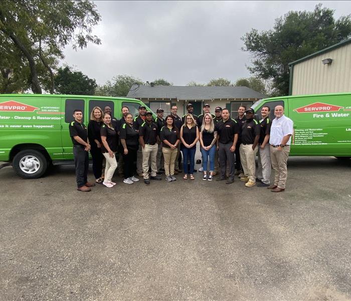 SERVPRO of Northwest San Antonio team photo