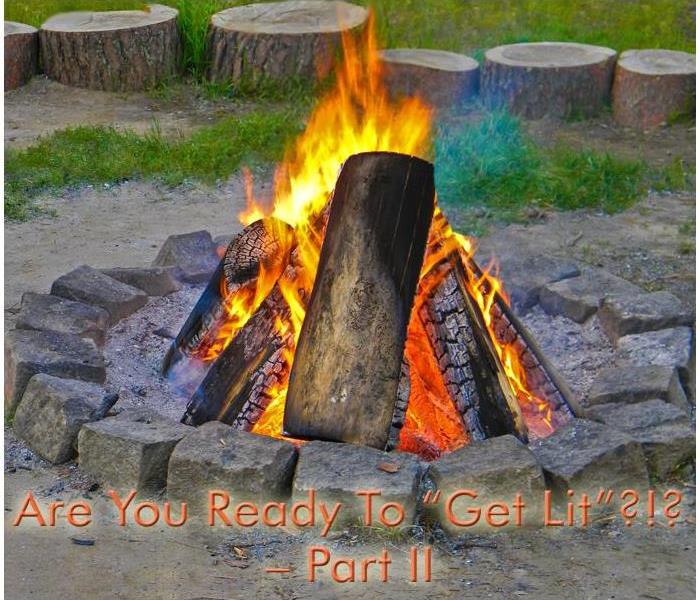 Just because a “recreational” fire may be outdoors, it still requires proper safety preparations!